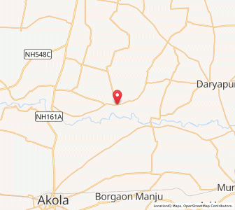 Map of Dahihanda, Maharashtra
