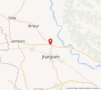 Map of Dahijuri, West Bengal