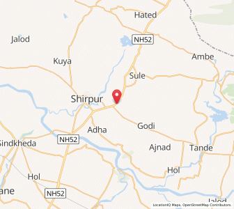Map of Dahivad, Maharashtra