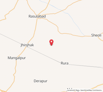 Map of Dalagaon, Uttar Pradesh