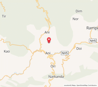 Map of Dalash, Himachal Pradesh