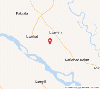 Map of Dalelganj, Uttar Pradesh