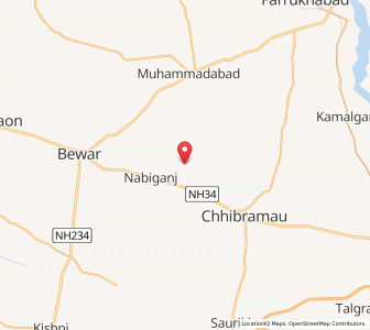 Map of Dalippur, Uttar Pradesh