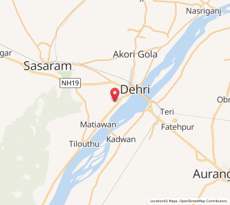 Map of Dalmianagar, Bihar