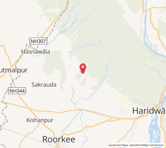Map of Daluwala, Uttarakhand