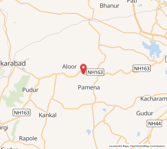 Map of Damarigidda, Andhra Pradesh