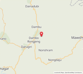 Map of Dambu, Meghalaya