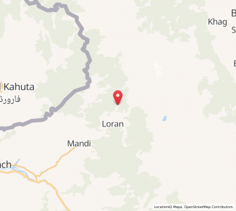 Map of Damel, Kashmir