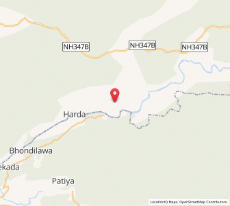 Map of Damjipura, Madhya Pradesh