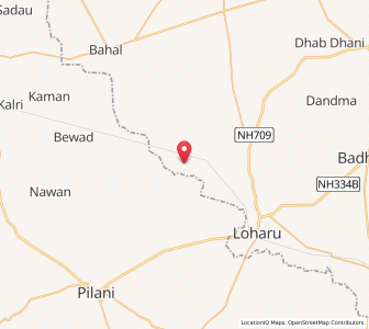 Map of Damkara, Haryana