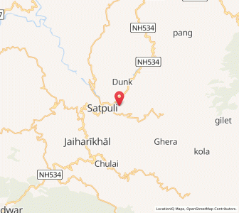 Map of Danda Talla, Uttarakhand