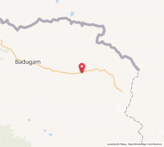 Map of Dangidar, Kashmir
