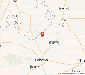 Map of Danipur, Haryana