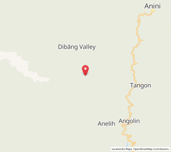 Map of Danli, Arunachal Pradesh