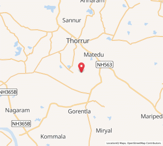 Map of Dantalpalli, Andhra Pradesh