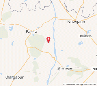 Map of Dantgora, Madhya Pradesh