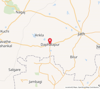 Map of Daphlapur, Maharashtra