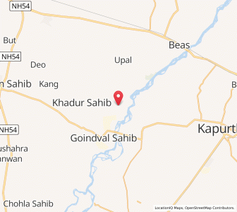 Map of Darapur, Punjab