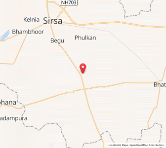 Map of Darba, Haryana