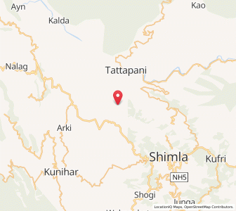Map of Dargot, Himachal Pradesh