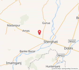 Map of Dariaura, Bihar
