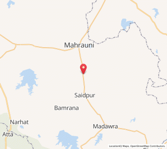 Map of Darona, Uttar Pradesh