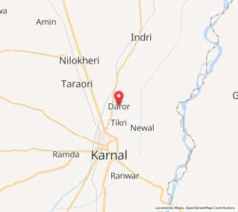 Map of Daror, Haryana