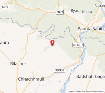 Map of Darpur, Haryana