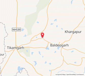 Map of Daryaonagar, Madhya Pradesh