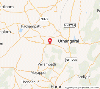 Map of Dasampatti, Tamil Nadu