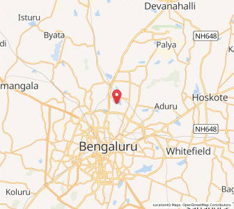 Map of Dasarahalli Nr Kempapura Rd, Karnataka