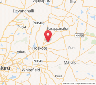 Map of Dasarahalli, Karnataka