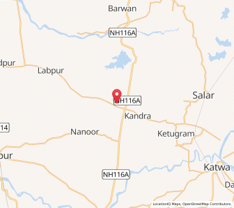 Map of Daskalgram, West Bengal
