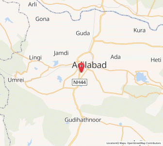 Map of Dasnapur, Andhra Pradesh