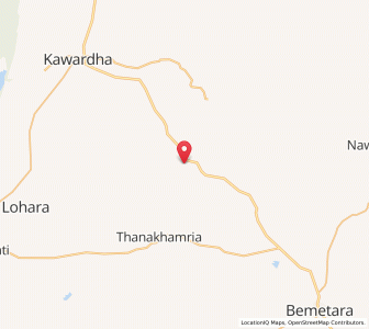 Map of Dasrangpur, Chhattisgarh