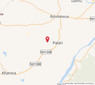 Map of Datan, Chhattisgarh