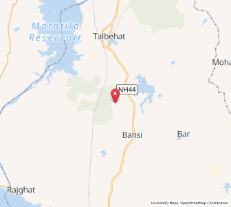Map of Datlan, Uttar Pradesh
