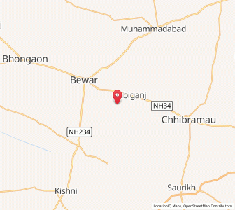 Map of Daudapur, Uttar Pradesh