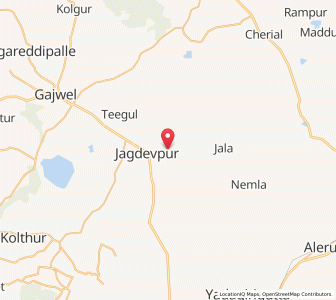 Map of Daulapur, Andhra Pradesh