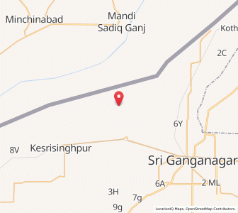 Map of Daulatpura, Rajasthan