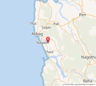Map of Davale, Maharashtra