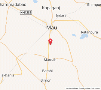 Map of Dawami, Uttar Pradesh