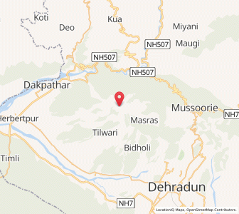 Map of Dawathara, Uttarakhand