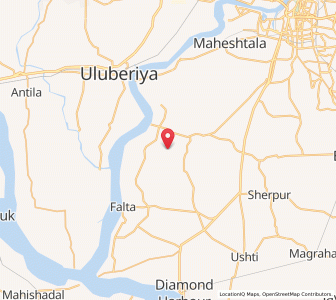 Map of Deali, West Bengal