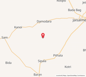 Map of Dedha, Rajasthan