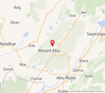 Map of Delmara, Rajasthan