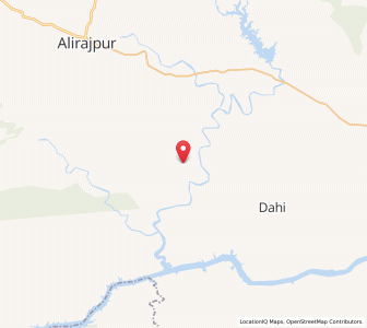 Map of Delwani, Madhya Pradesh