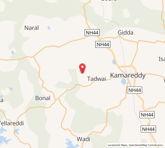 Map of Demi, Andhra Pradesh