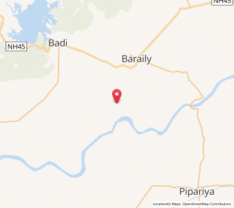 Map of Demra, Madhya Pradesh