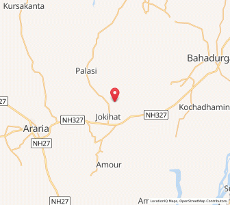 Map of Denga, Bihar